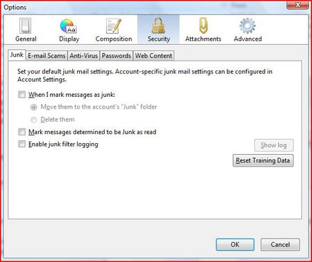 Thunderbird Security