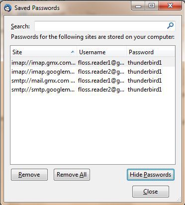 Thunderbird Security