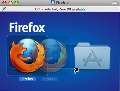 Mac OS X Firefox Install