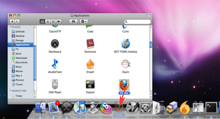 Mac OS X Firefox Install