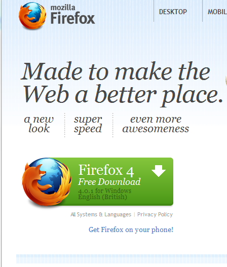 Windows Firefox Install