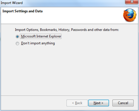 Windows Firefox Install