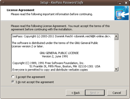 Keepass Install