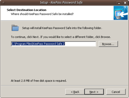 Keepass Install