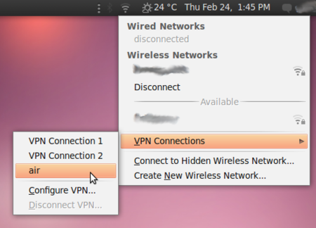VPN on Ubuntu