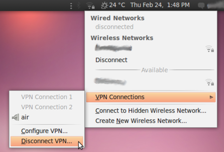 VPN on Ubuntu