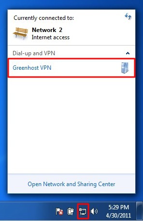 VPN on Windows
