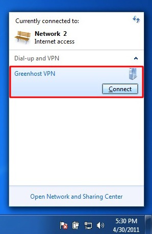 VPN on Windows
