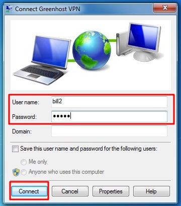 VPN on Windows