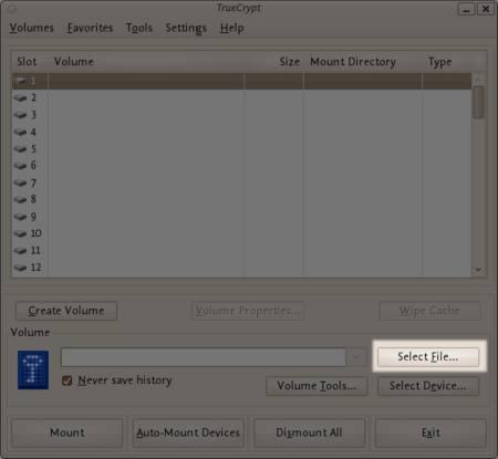 Using TrueCrypt